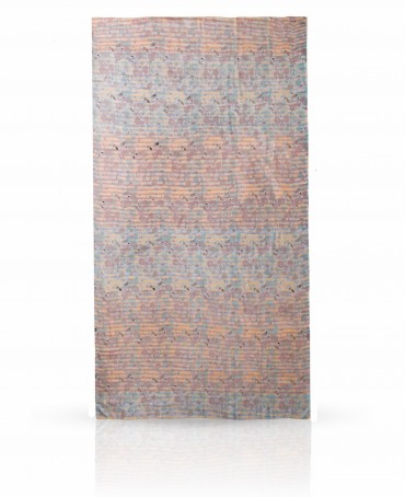 Палантин Женский SN-LAVEND.STRIPE/BEIGE